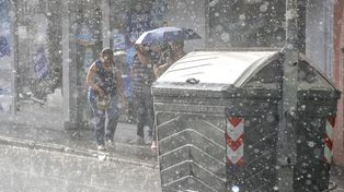 En unas pocas horas llovió más que en todo el año