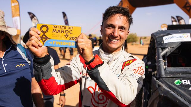 Osman Anuar está feliz con el rally que está haciendo junto a su compañero Fidel Castillo.