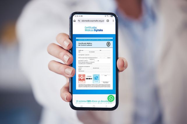 Santa Fe lanza el certificado médico digital para combatir falsificaciones y agilizar trámites.