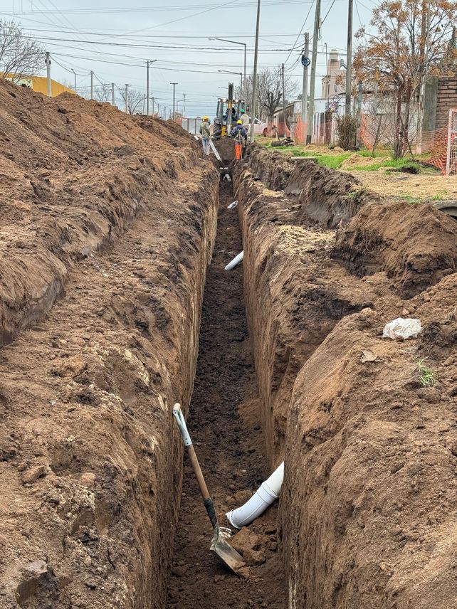 La ampliación de la red cloacal de Venado Tuerto permitirá que el 90% de la zona urbana acceda al servicio
