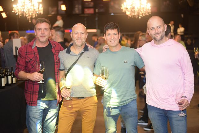 Claudio Castignani, Juan Pablo Ritondare, Cristian Abba y Fernando Ritondare