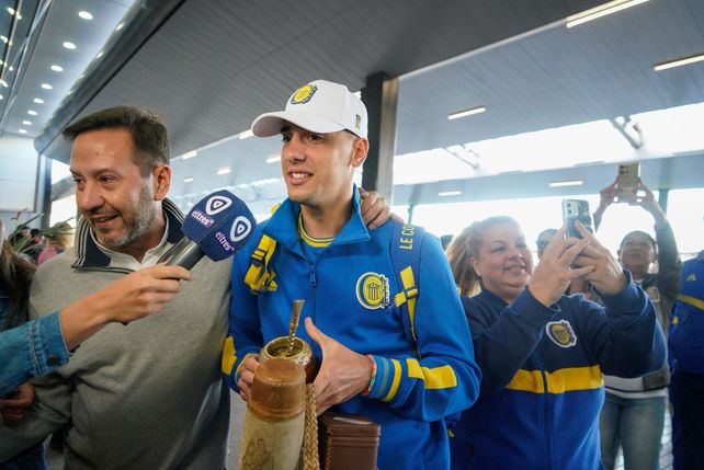 Agustín Sández no jugó en el triunfo de Central ante Estudiantes de Río Cuarto. En Venezuela será titular.