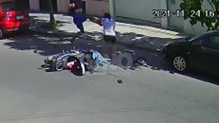 La mujer asaltada por el motochorro dijo: Poder contarla es un milagro