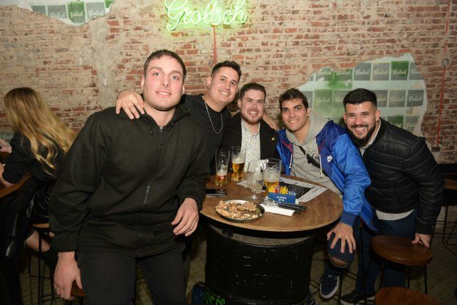 Mariano Vannelli y German Tudino