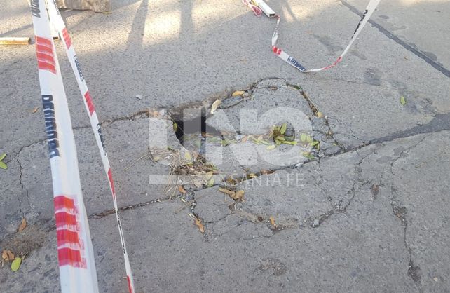 Urquiza y Pujato. Frente a la vecinal Mariano Comas