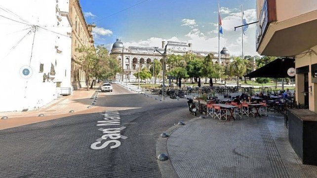 Esquina de Av. General López y San Martín
