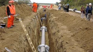 Piden informes sobre la obra del gasoducto metropolitano