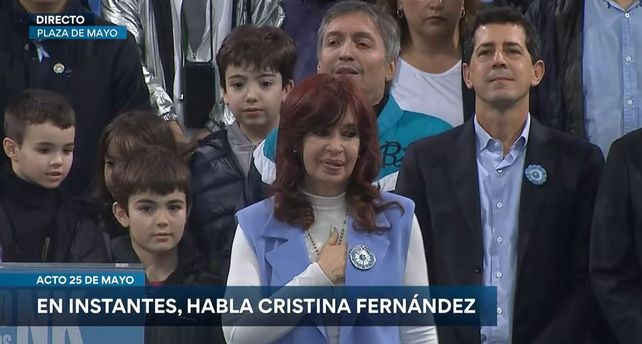 EN VIVO: A menos de un mes del cierre de listas, Cristina Kirchner encabeza un acto en Plaza de Mayo
