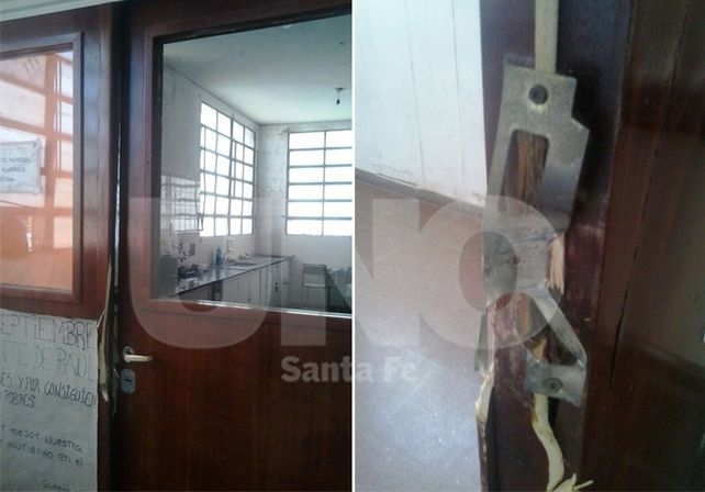 A pesar del destrozo, mañana habrá clases en la escuela normalmente