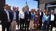 Poletti se reunió con 17 intendentes en Buenos Aires para reclamarle a Milei que restablezca los subsidios al transporte
