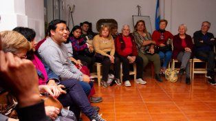 El candidato a intendente or Santo Tomé, Rodrigo “Tata” Alvizo