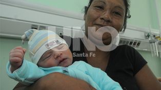 Matías, el primer bebé del 2013