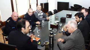 El Intendente recibió a las nuevas autoridades de la Policía de la Provincia