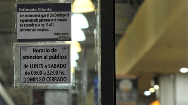 Cerrado. Desde julio