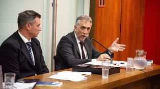 El fiscal de Estado, Julio Rodríguez Signes, participó este martes de una nueva audiencia en el marco de la denominada Causa Contratos de la Legislatura.