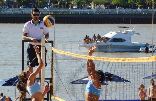 Una dupla mendocina se impuso en las playas santafesinas