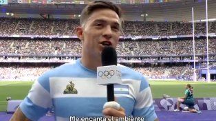 Marcos Moneta es una de las estrellas del rugby mundial y de los Pumas en estos Juegos Olímpicos.