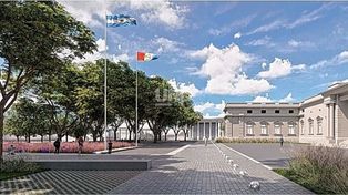 Vecinos de barrio Sur piden recuperar Plaza Italia como espacio verde y de encuentro, criticando el exceso de cemento.