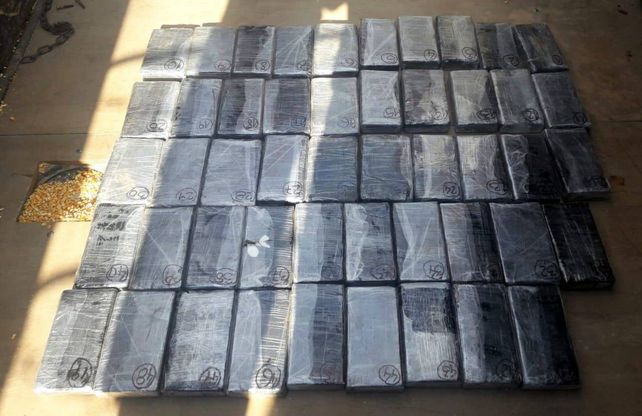 Secuestraron 50 kilos de cocaína que salían de Entre Ríos