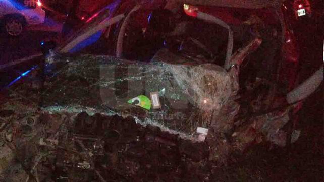 Murió una beba de tres meses en un violento choque frontal sobre la ruta 34