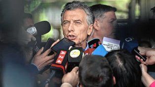 Mauricio Macri votó y pidió al Gobierno reforzar la gobernabilidad.