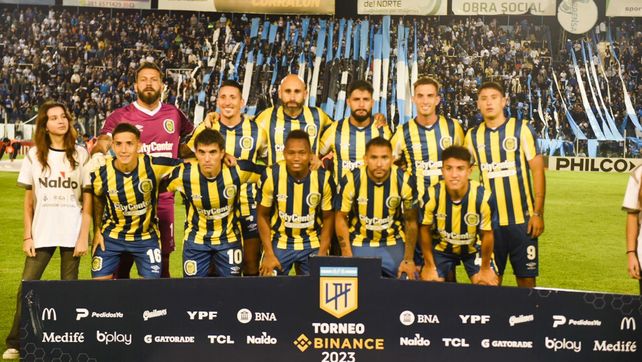 Los once de Central que salieron a la cancha del José Fierro en Tucumán.