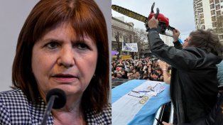 Patricia Bullrich dijo que Milei practica la violencia como acción política