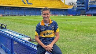 Ander Herrera, en La Bombonera.
