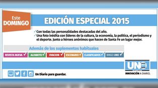 Este domingo con el UNO pedí la edición especial de los Destacados 2015