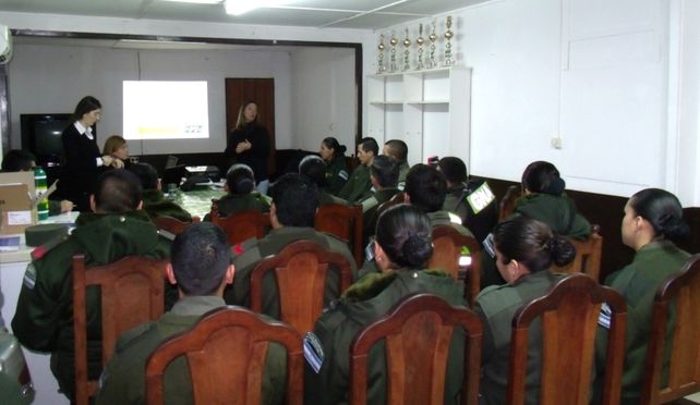 Capacitaron a personal de Gendarmería Nacional en seguridad vial