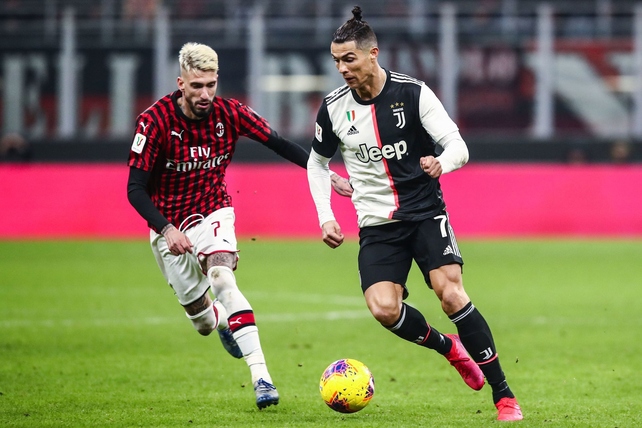 Juventus y Milan jugar&aacute;n el primer partido en la reanudaci&oacute;n en Italia.