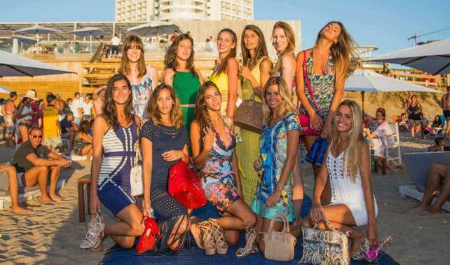Una modelo que vive y estudia en Rosario es la embajadora del Enjoy Conrad de Punta del Este