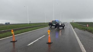 La lluvia dejó desvíos y cortes en algunas rutas de la provincia