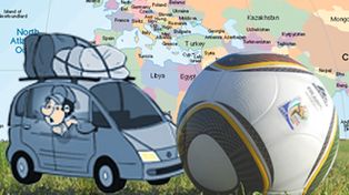Un alem&aacute;n viajar&aacute; en auto desde su pa&iacute;s a Sud&aacute;frica para ver el Mundial 2010