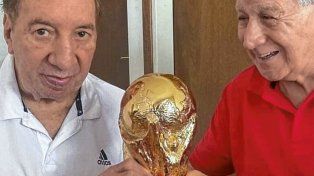 Bilardo fue sorprendido por Pachame.&nbsp;