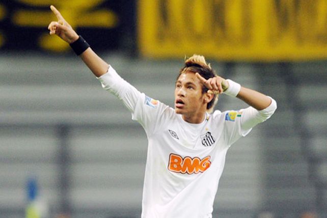 Neymar quiere la final de la Libertadores contra Boca