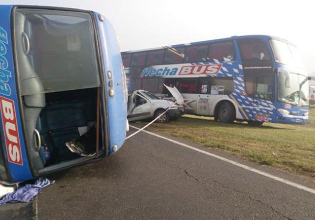 Choque múltiple por bancos de niebla