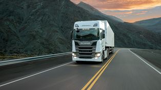 Scania fabricó el Súper caminón sabiendo que se viene la electrificación.
