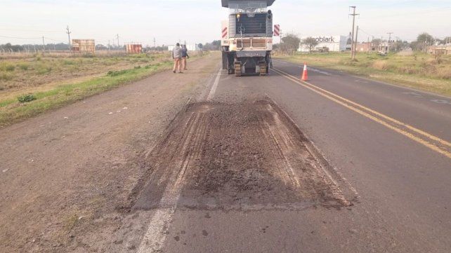 El juez Aldo Alurralde supervisa personalmente las obras en la Ruta Nacional 11  