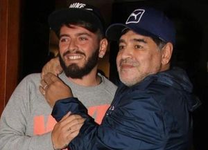Diego Jr. contó cómo se enteró de la muerte de su padre: Pensé que no era cierto
