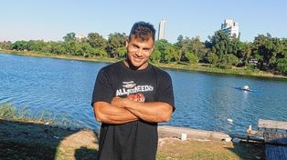El palista olímpico santafesino Rubén Rézola brindó detalles de la regata solidaria
