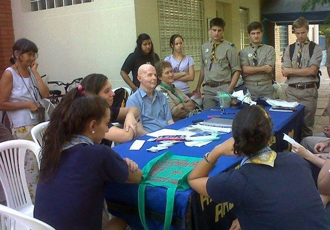 Inspiración. El rol del padre Cirilo marcó a muchos de los integrantes de la comunidad / Fuente: Scauts San Pablo