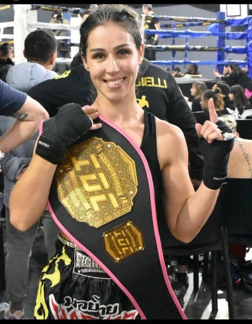 Cintia Faria irá al mundial de MMA con la Selección Argentina.