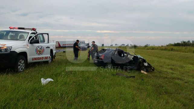 Violento choque frontal deja un automovilista muerto en la ruta nacional 11