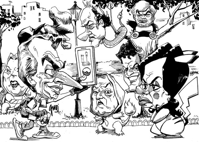 Pokemones políticos para distraer