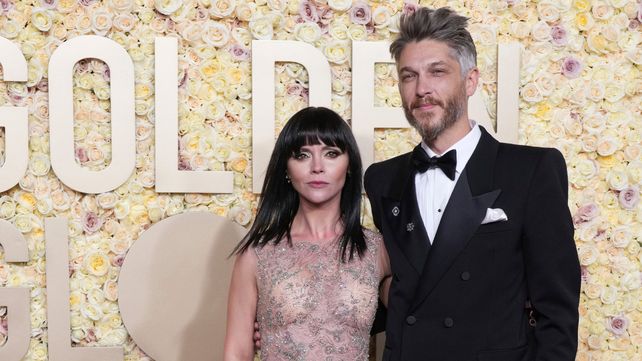 Christina Ricci y Mark Hampton