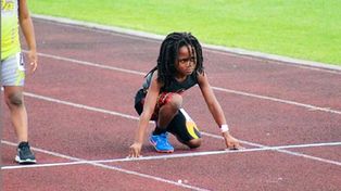 El nene de 7 años que corre como el viento y lo comparan con Bolt