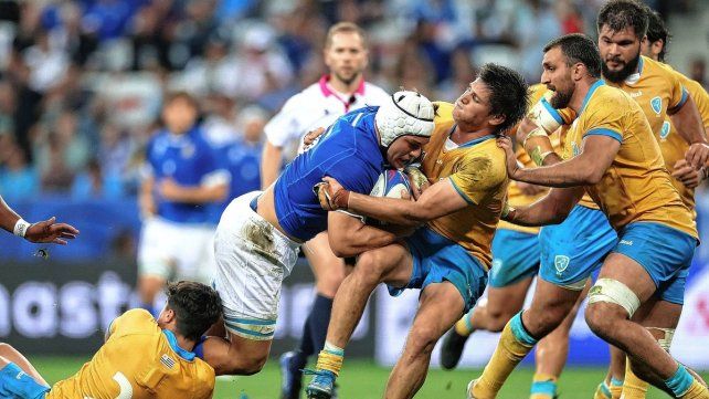 &nbsp;Italia logró la segunda victoria ante Uruguay en la Rugby World Cup.