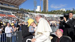 El Papa formuló una encendida defensa del matrimonio y del ecumenismo