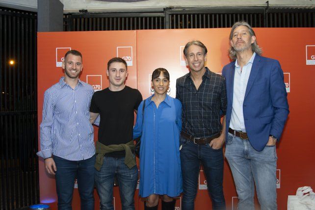 Yoel Milsztejn, Franco Sanchez, Agustina Vila Ortiz, Patricia Pedraza e iván Bergallo.